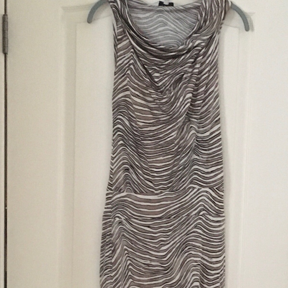 Trina Turk Dress with Hood and Side Slit